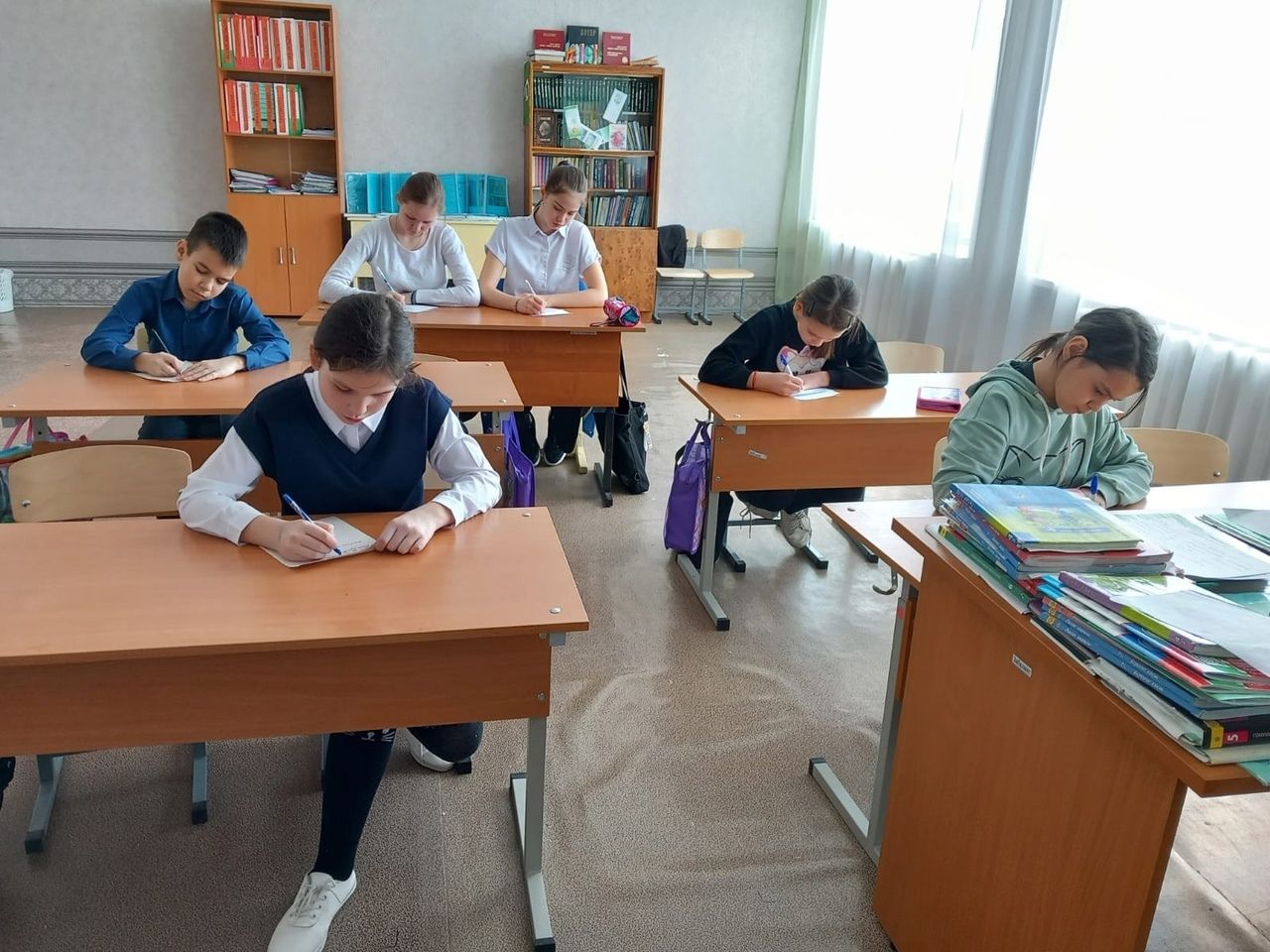 Нәҗип Думави исемендәге Яңа Дума мәктәбендә туган тел һәм әдәбияты атналыгы дәвам итә
