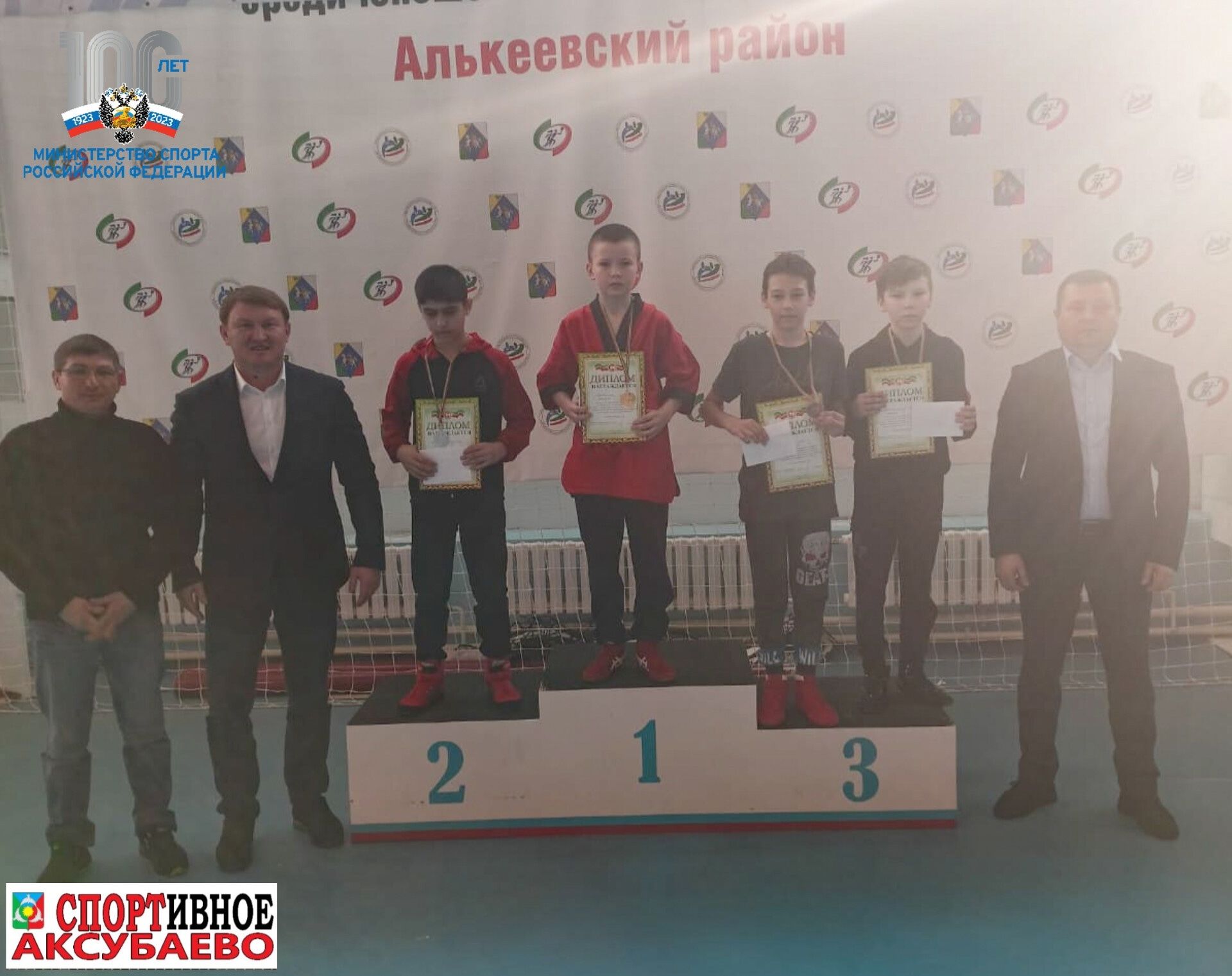 Аксубаевские борцы стали третьими призерами первенства в Базарных Матаках