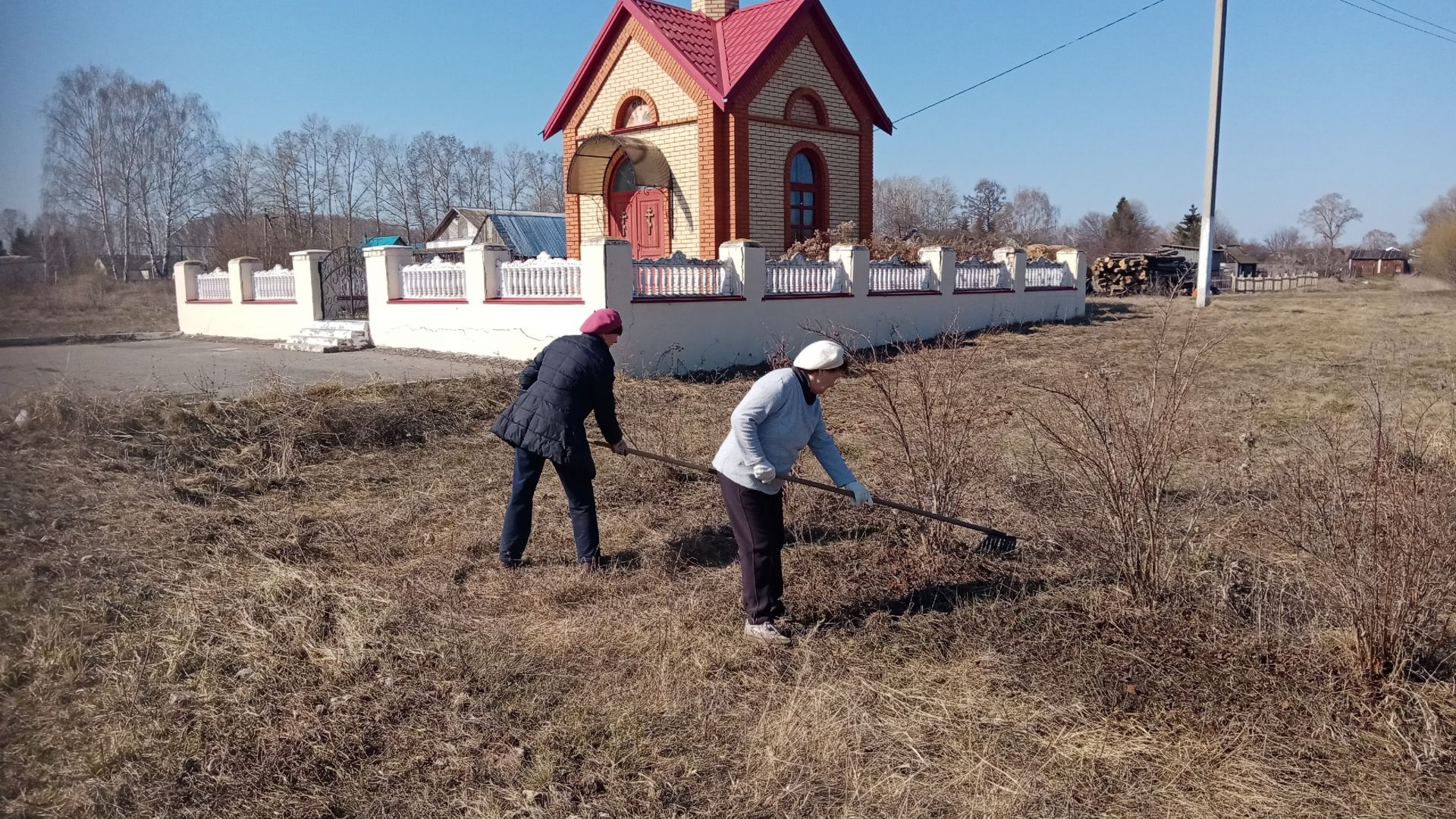 В селе Старое Мокшино Аксубаевского района вошла в традицию весенняя акция Памяти