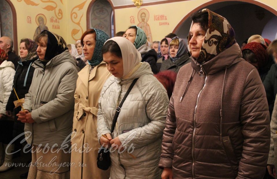 Православные Аксубаевского района встретили Пасху в храме