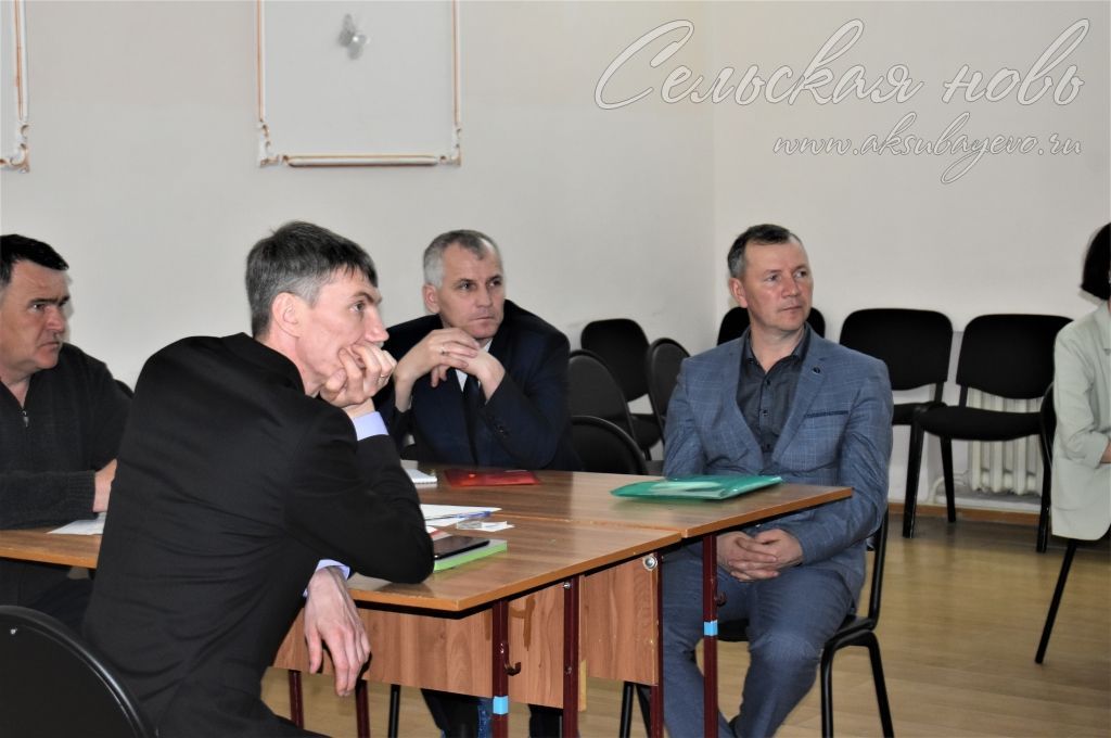 Аксубайда Яңа Чишмә мәктәпләре директорлары стажировка үтте