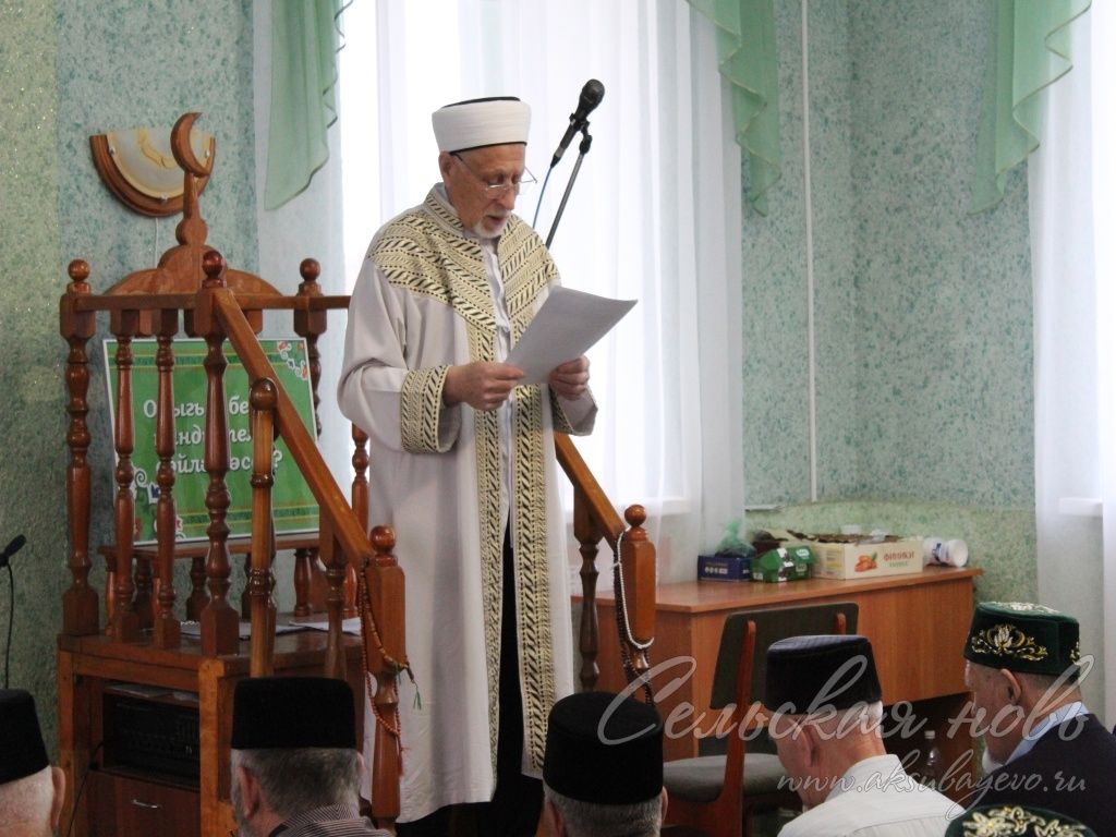 В мечетях Аксубаевского района прошли праздничные богослужения по случаю Ураза байрам