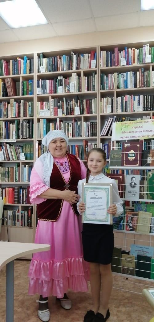 В Аксубаевской библиотеке звучали стихи Тукая