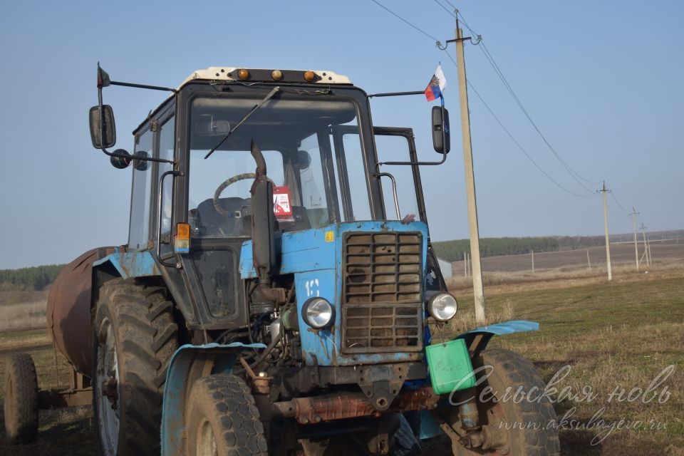 В Аксубаевском районе проверили готовность техники к весенне-полевым работам