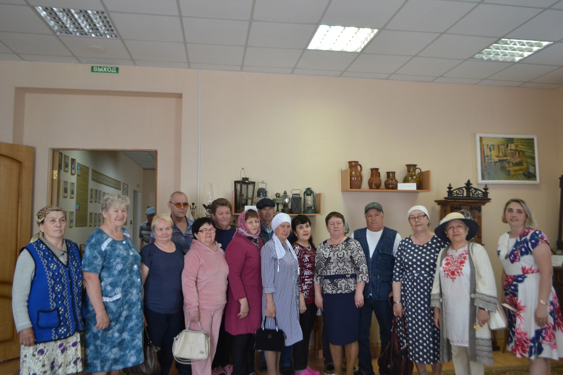 Аксубаевский краеведческий музей посетили ветераны отраслей республики