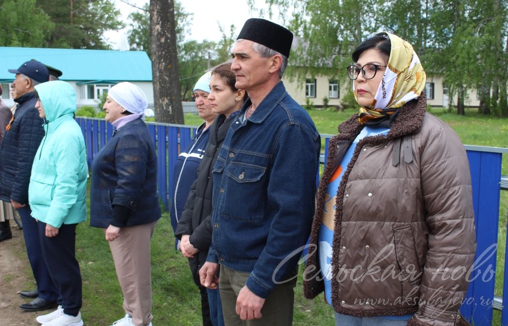 В Аксубаевском районе открыли памятную стелу в честь погибшего в СВО земляка