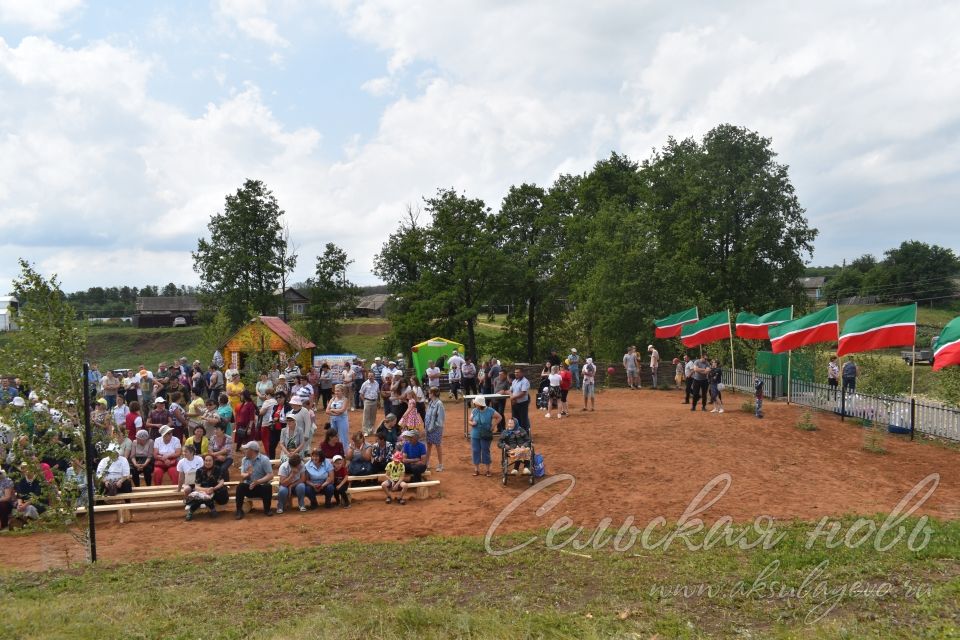 Деревня Тарханка Аксубаевского района отметила 100-летний юбилей