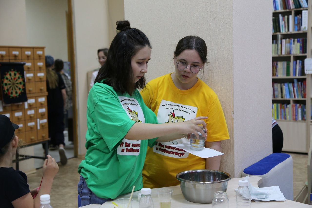 Аксубаевские школьники, они же волонтеры культуры