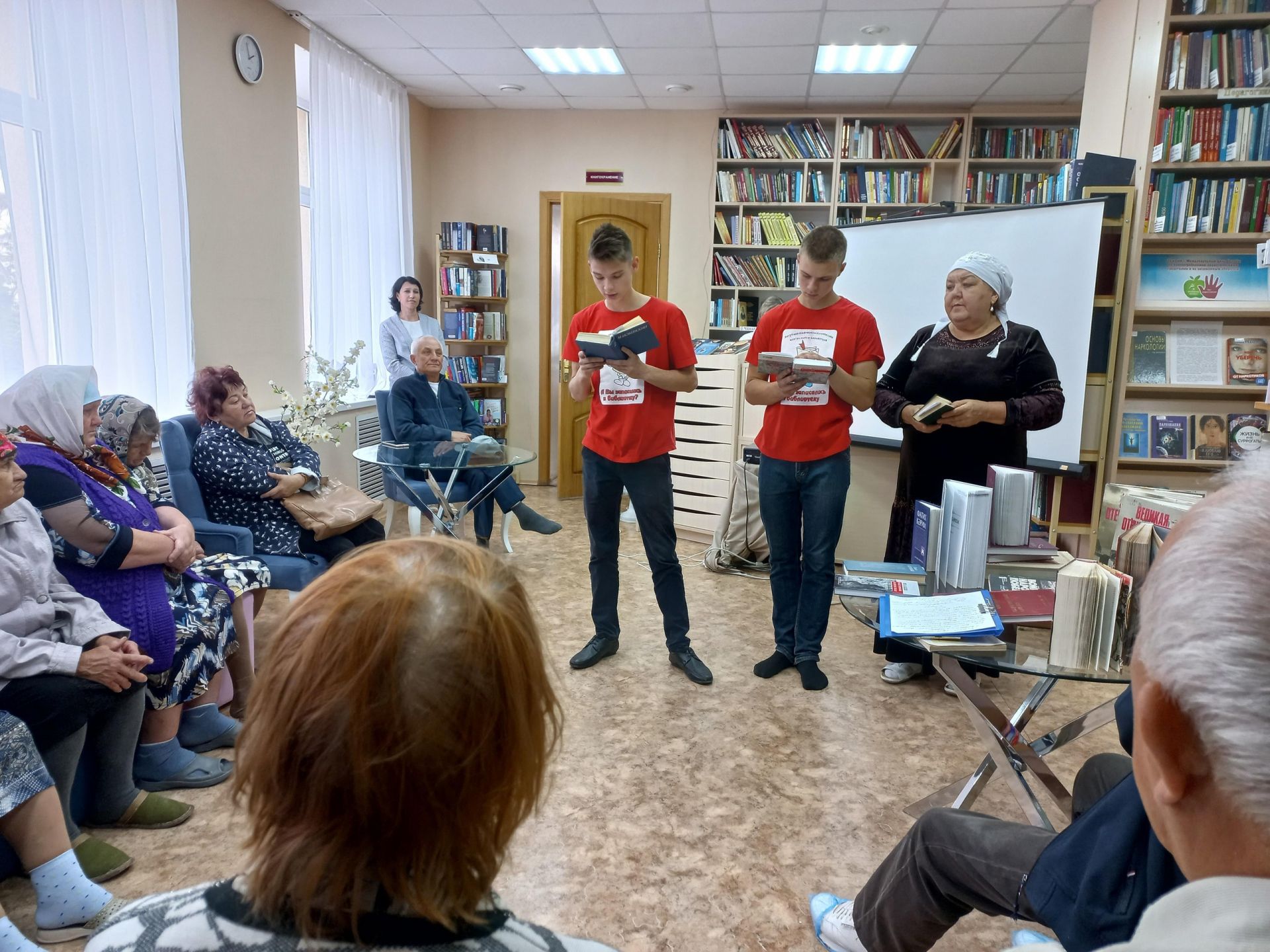 В Аксубаевской библиотеке говорили о начале Великой Отечественной