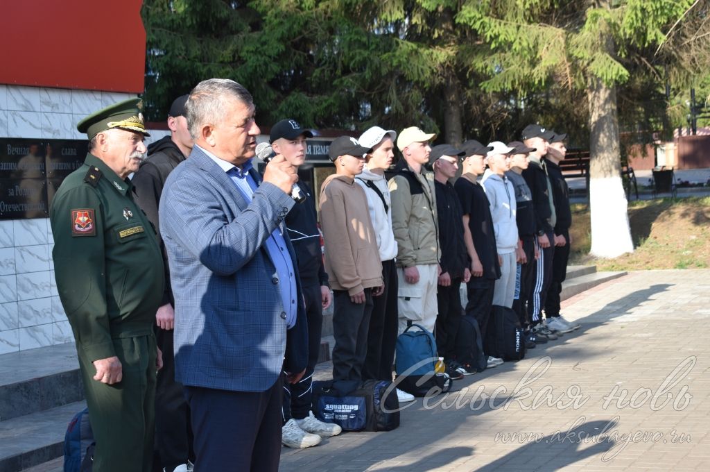 Гордость Аксубаевского района, патриоты будут Родине служить