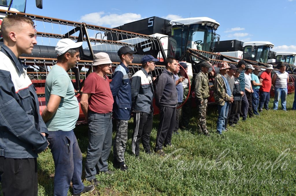 В Аксубаевском районе проверили готовность к жатве