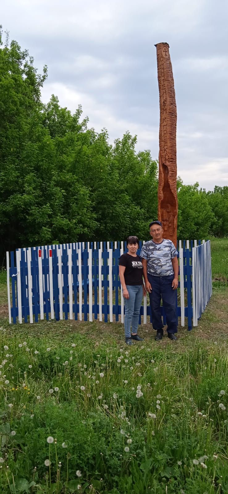 Аксубаевский краевед благоустраивает памятные места сельчан