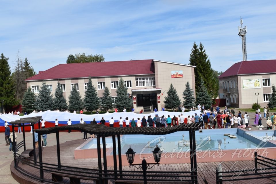 В Аксубаеве отметили День флага Российской Федерации