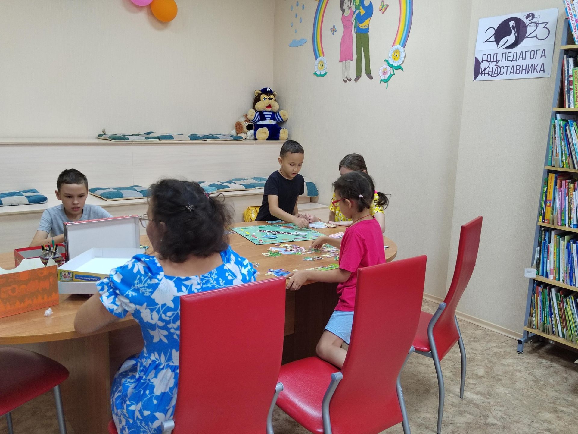 В Аксубаевской библиотеке дети познают литературу через интеллектуальные игры