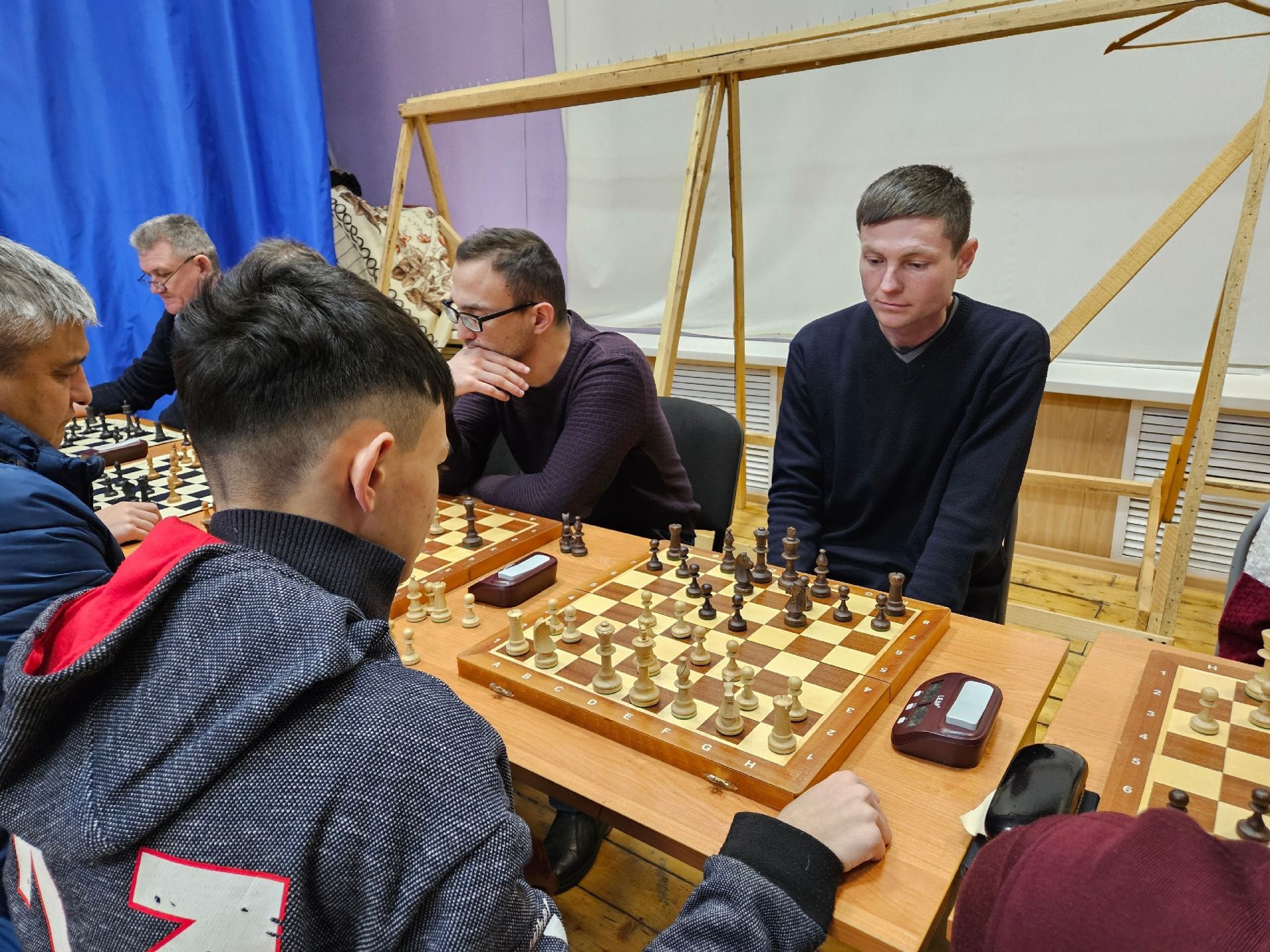 В Аксубаеве память о шахматисте организовали турнир