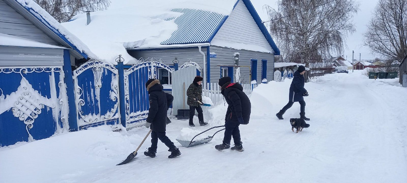 Аксубаевская школа продолжает традиции тимуровцев