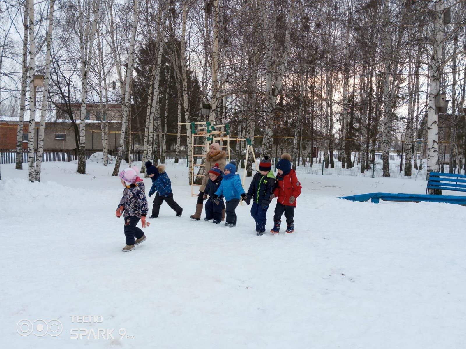 Зимние прогулки с детьми