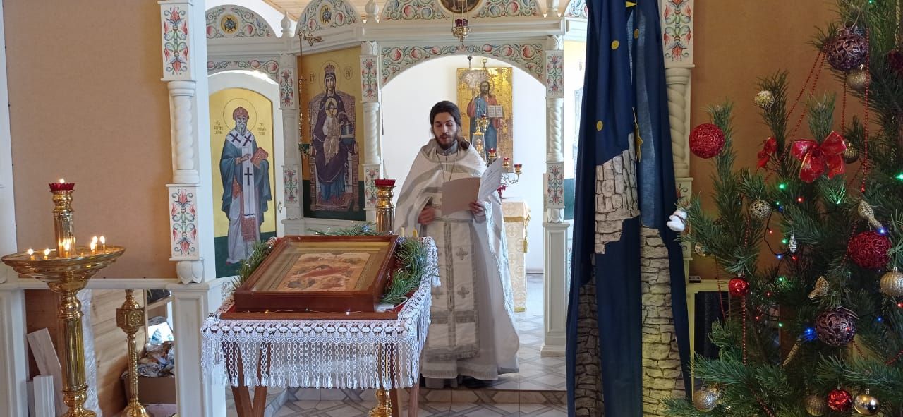 В сельском храме Аксубаевского района дети показали «Рождественскую ночь»