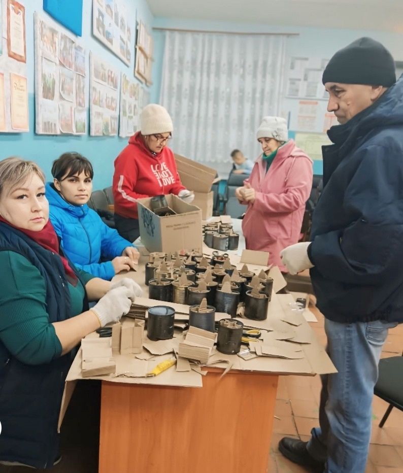 Искемокшинолылар махсус хәрби операциядә катнашучыларга ярдәм күрсәтүне дәвам итәләр