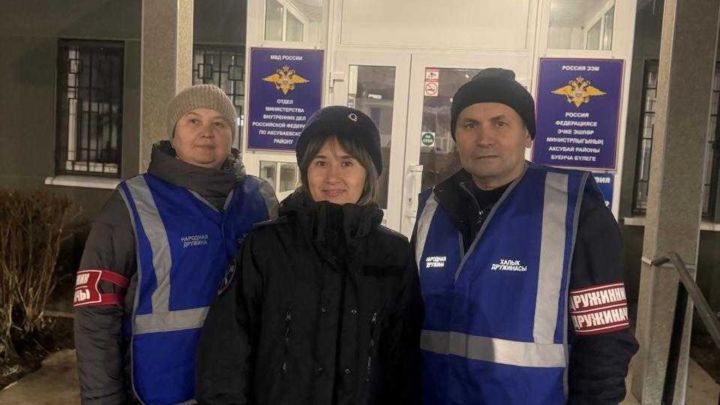 Аксубайда полициягә ирекле халык дружинасы ярдәм итә