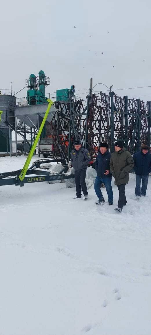 В Аксубаевском районе проверили готовность сельхозпредприятий к зиме