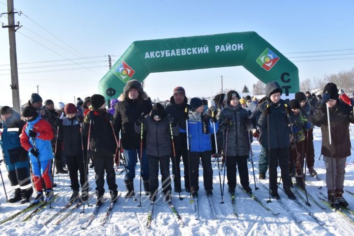 Аксубай районында «Россия чаңгы юлы-2024»кә 2000нән артык спорт сөюче басты