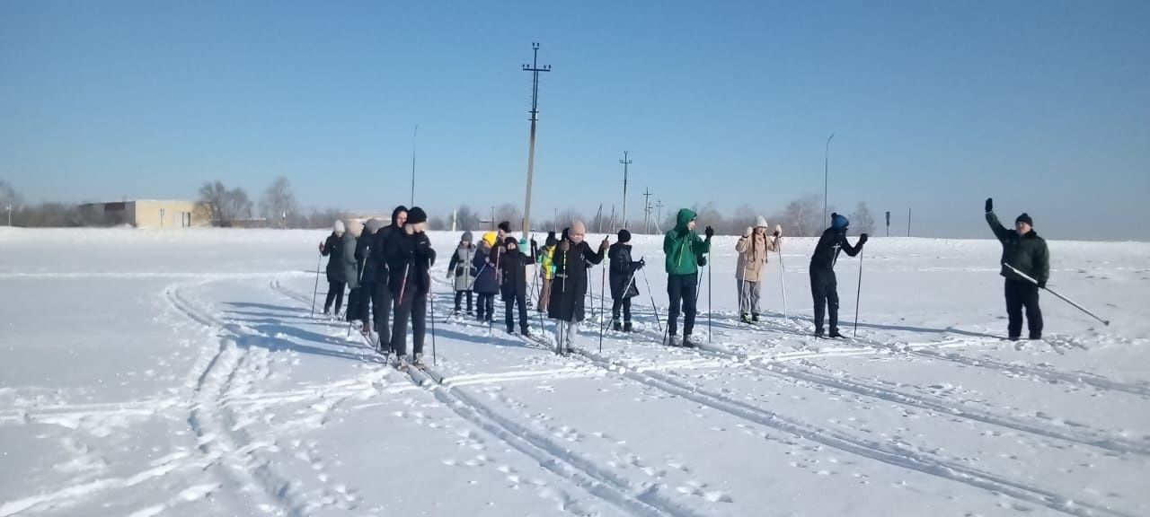 «Лыжня России» состоялась и в сельских школах