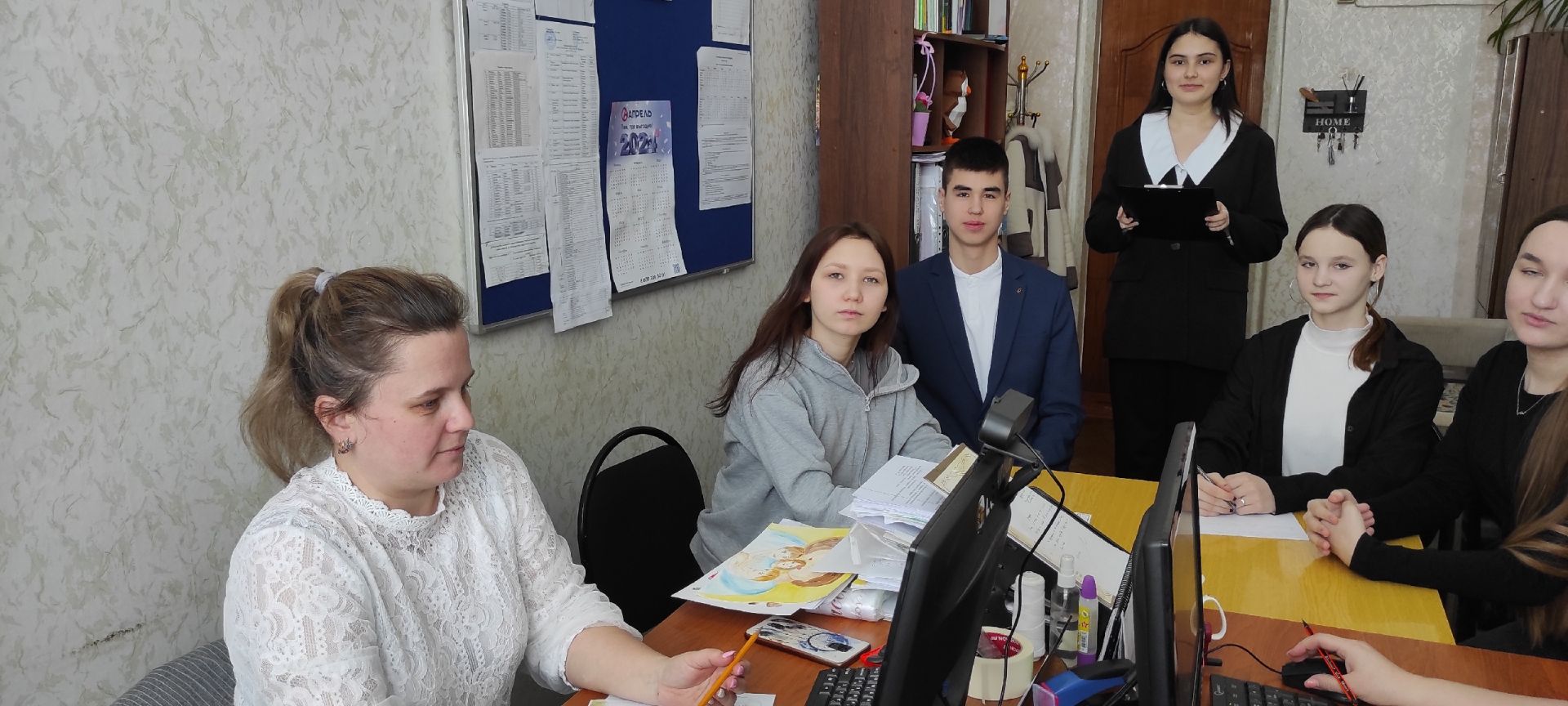 В Аксубаевской школе утвердили проект «Студия видеозаписи»