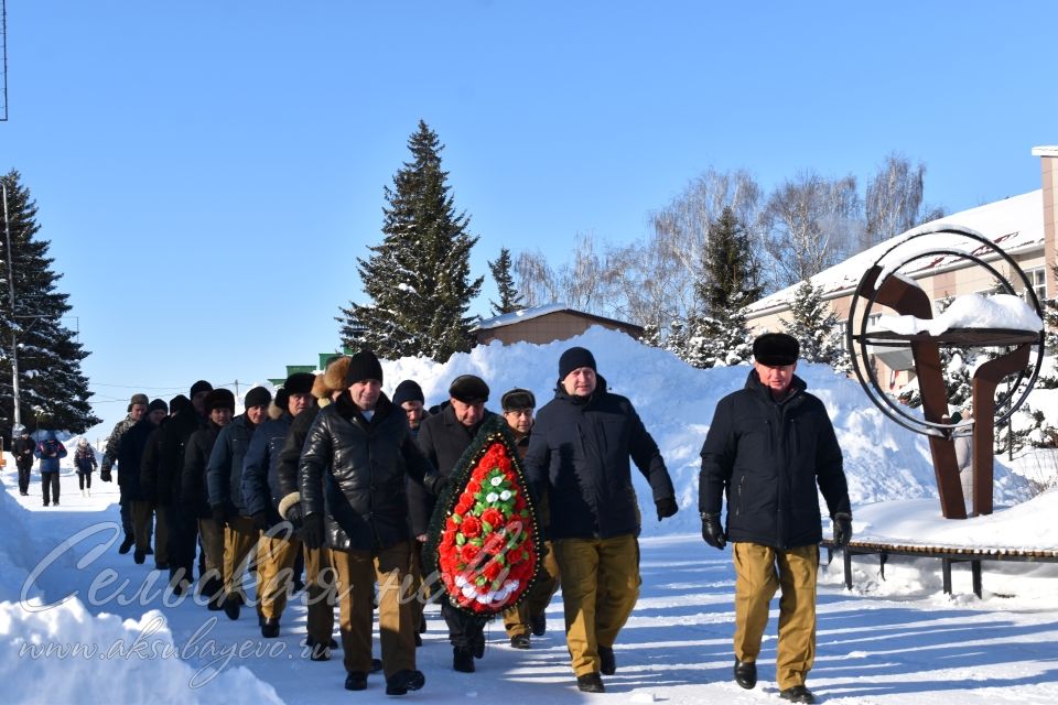 В Аксубаеве отметили 35-летие вывода Советских войск из Афганистана