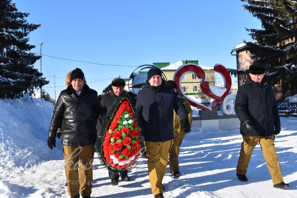 В Аксубаеве отметили 35-летие вывода Советских войск из Афганистана