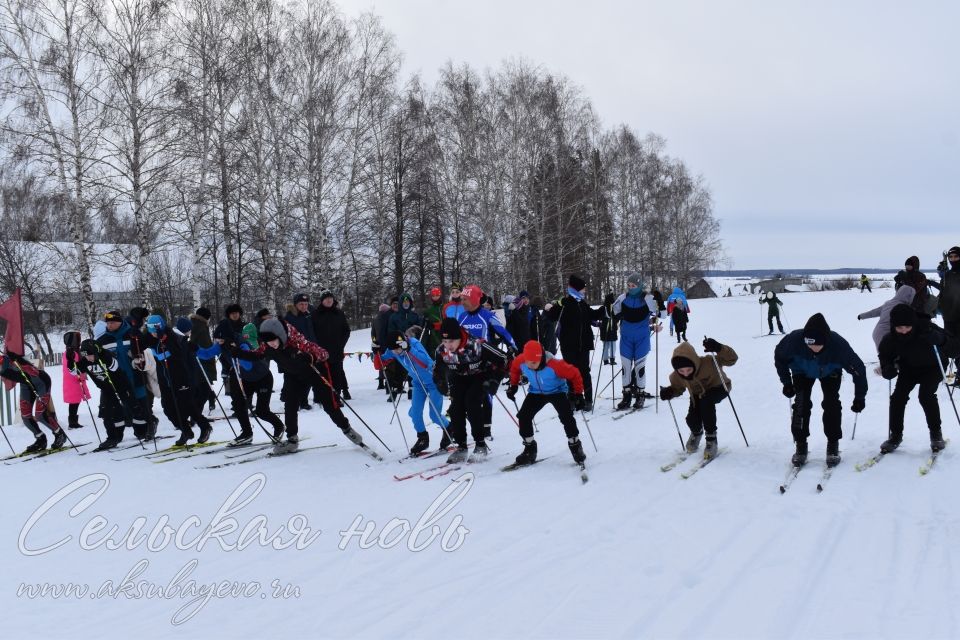 В Аксубаевском районе организовали лыжные гонки в память о воине-интернационалисте