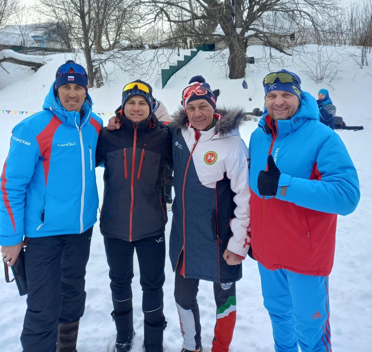 Аксубай чаңгычылары Чирмешән чаңгы юлында көч сынаштылар