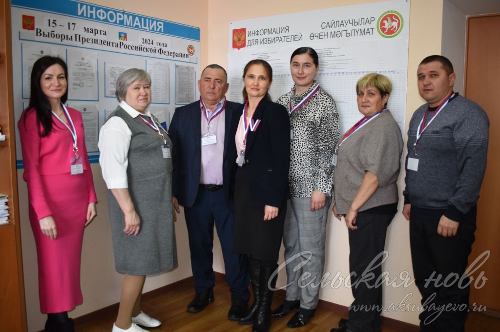 Третий день голосования в Аксубаевском районе завершён: свой голос за кандидата в Президенты РФ отдали  более 95 процентов избирателей