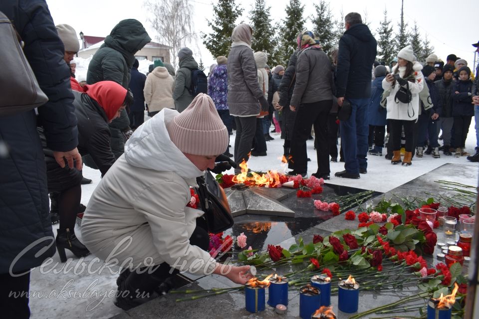 Аксубайлылар Мәскәү янындагы теракттан һәлак булганнарны искә алдылар