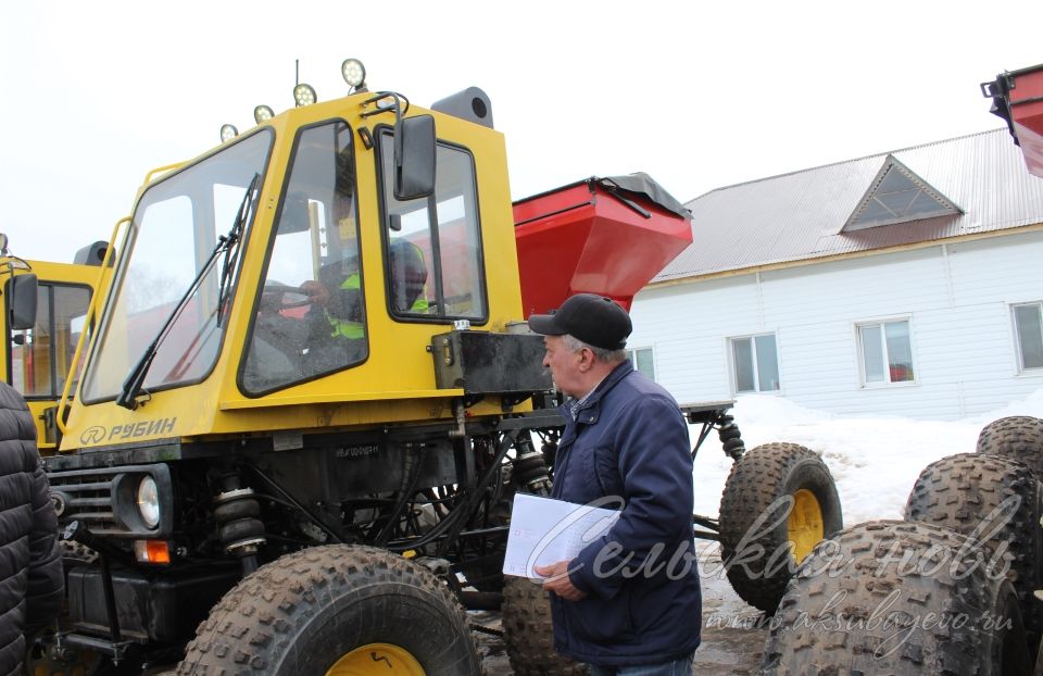 В АФ «Аксу Агро» техника и земледельцы готовы к полевым работам