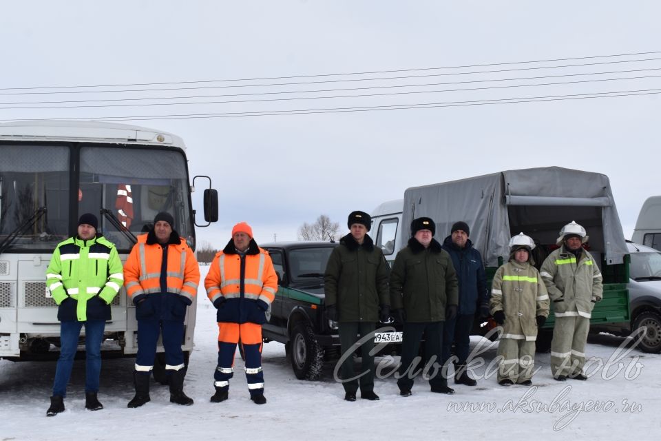 Аксубаевский Лесозавод «загорелся»: учения прошли успешно