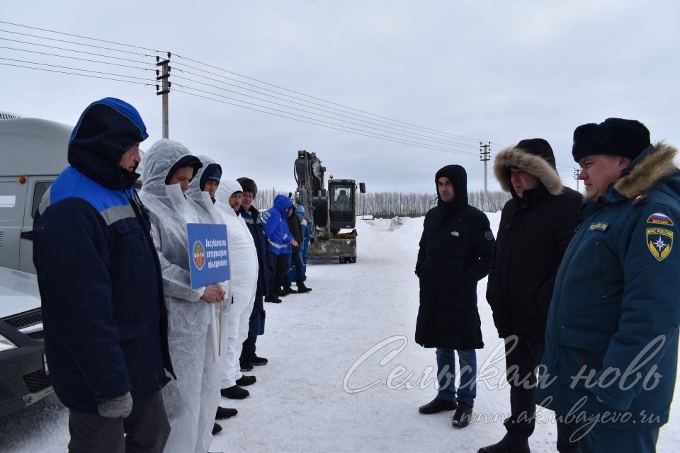 Аксубаевский Лесозавод «загорелся»: учения прошли успешно