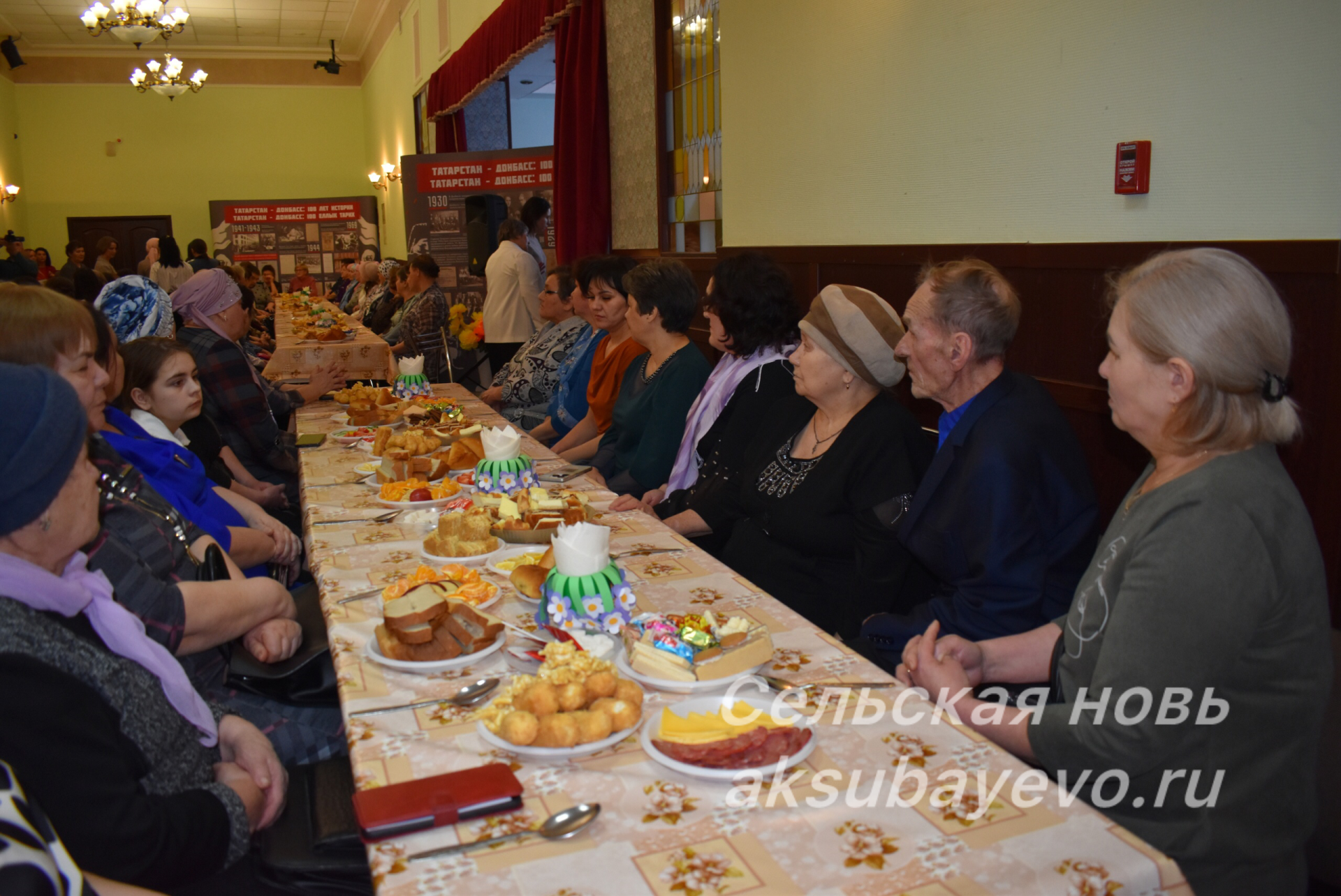 Аксубайда Ватан сакчыларының әниләрен һәм тормыш иптәшләрен хөрмәтләделәр