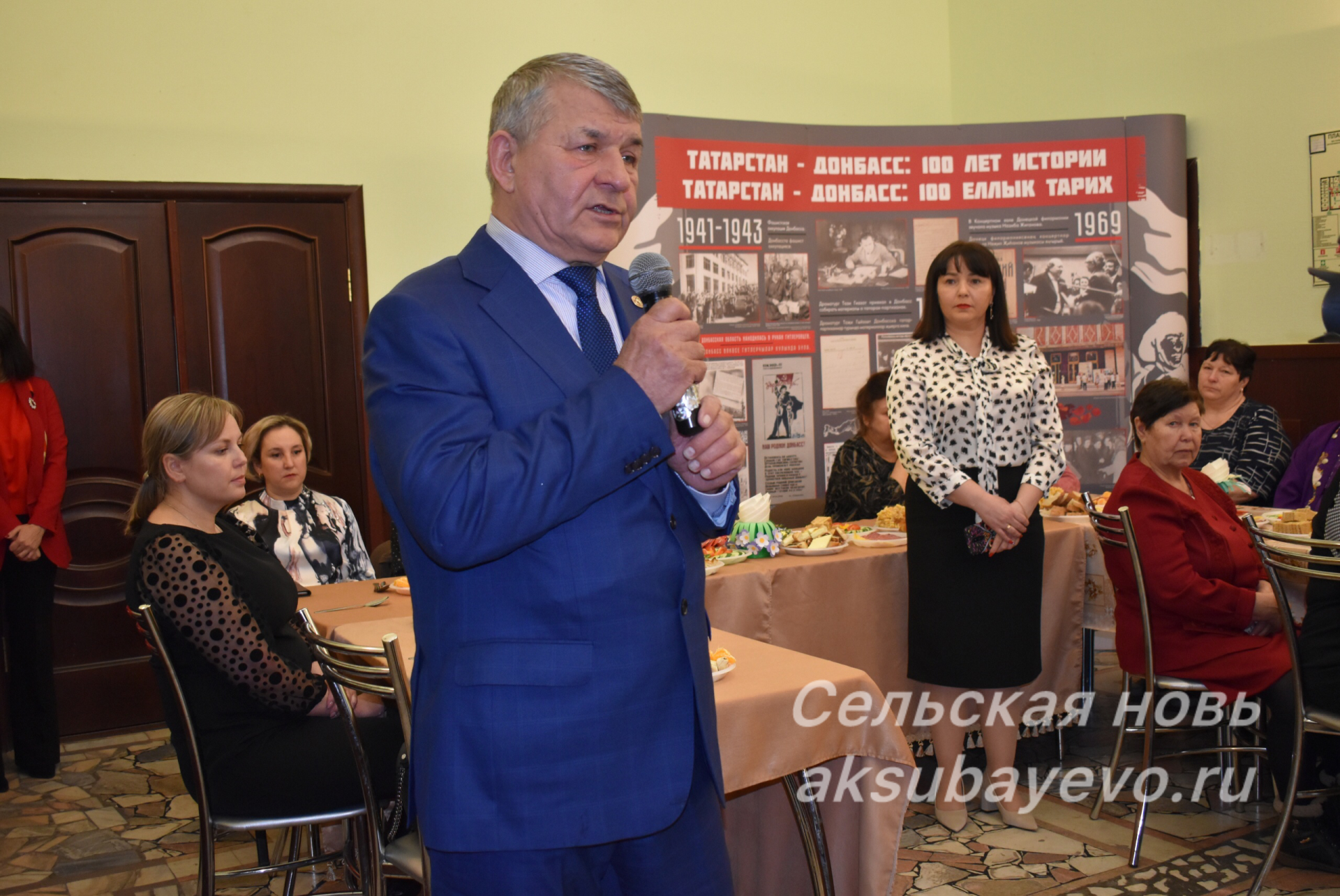 Аксубайда Ватан сакчыларының әниләрен һәм тормыш иптәшләрен хөрмәтләделәр