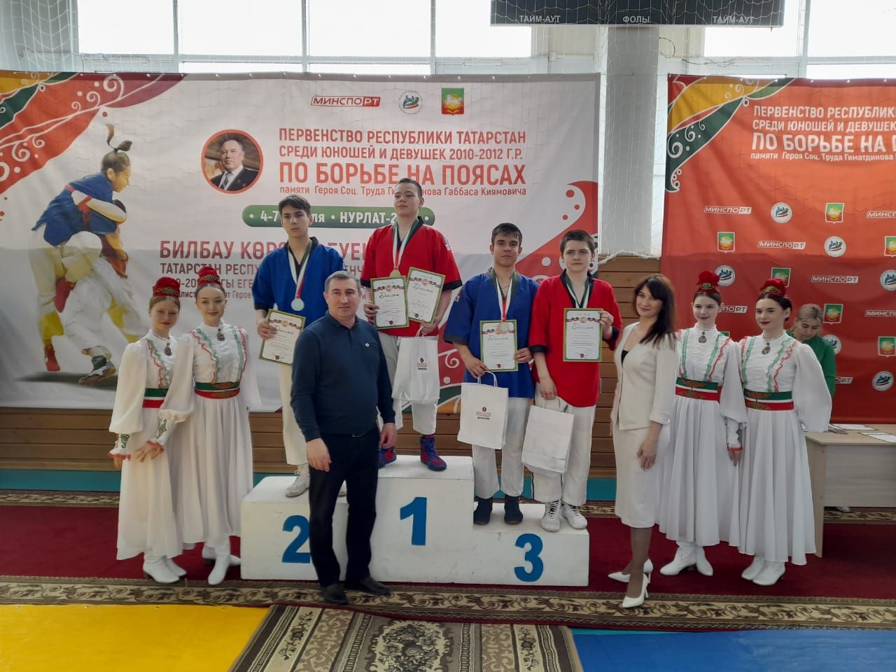 Аксубаевские борцы завоевали призы на Первенстве РТ