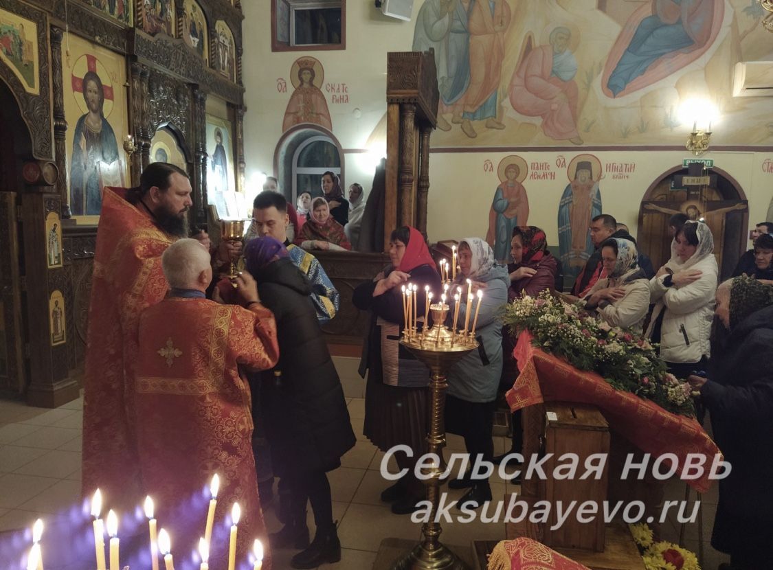 Аксубаевцы встретили Христово Воскресение