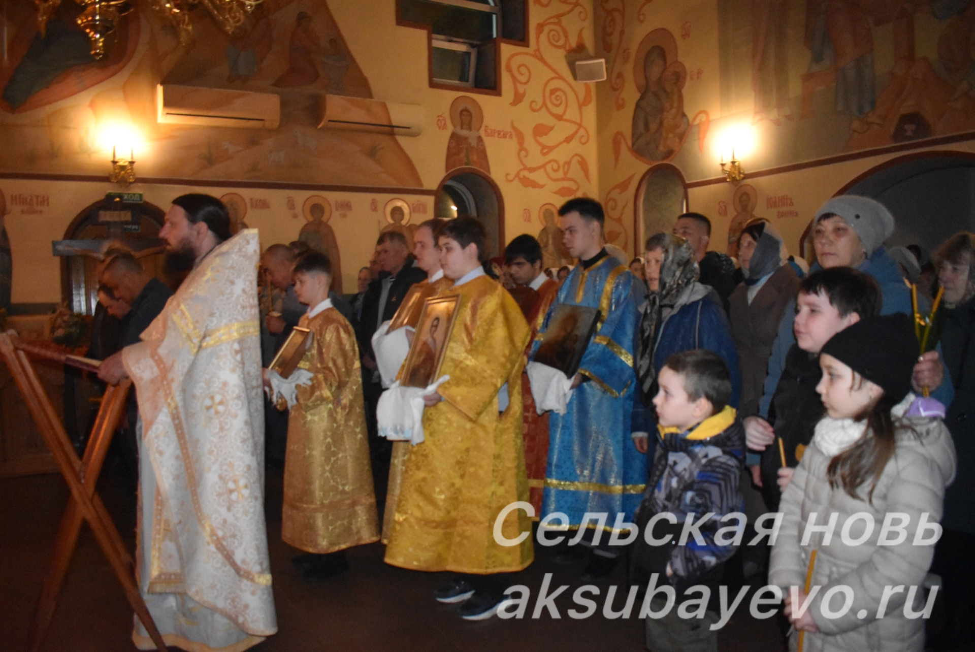 Аксубаевцы встретили Христово Воскресение