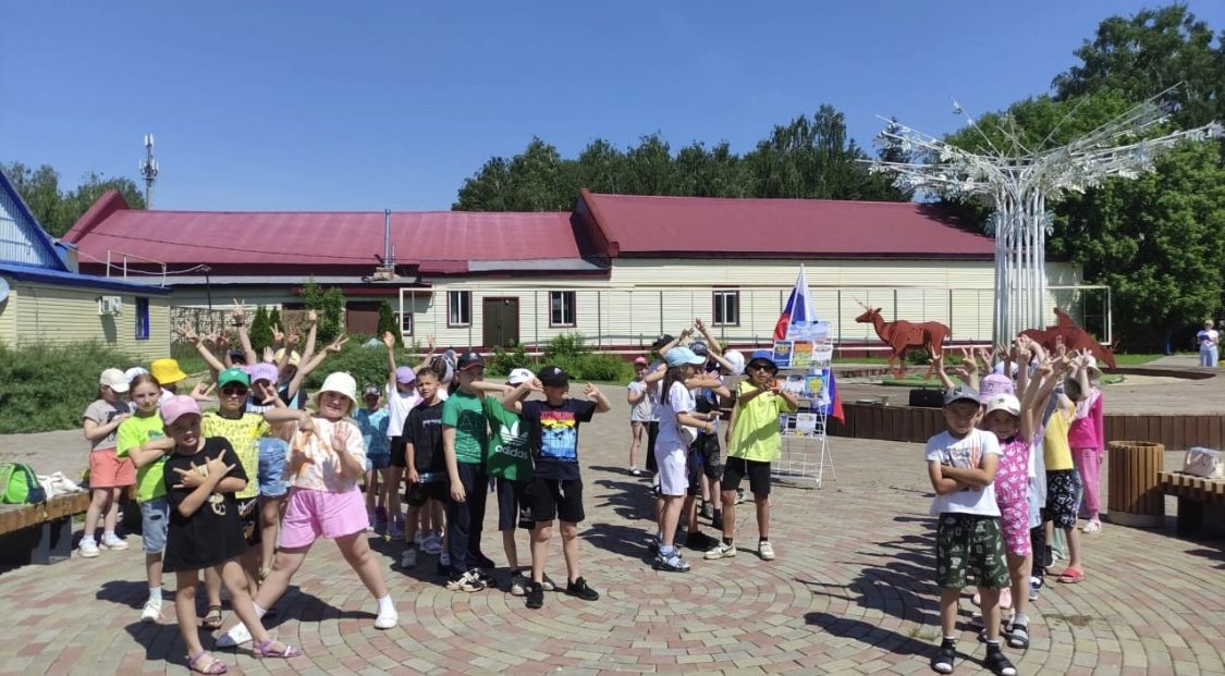 В лагере отдыха Аксубаевской школы №2 прошла творческая мастерская