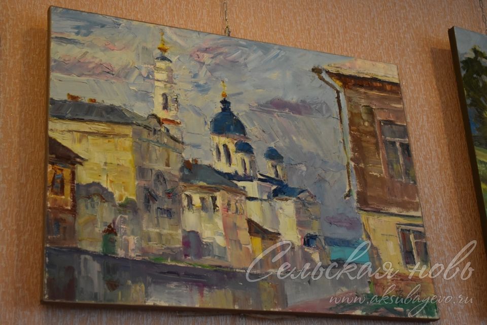 В Аксубаевской школе искусств открылась художественная выставка