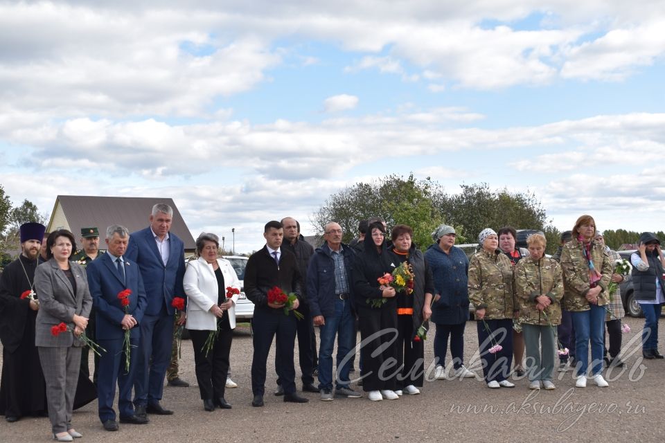 Аксубай районында махсус хәрби операция герое истәлеген мәңгеләштерделәр