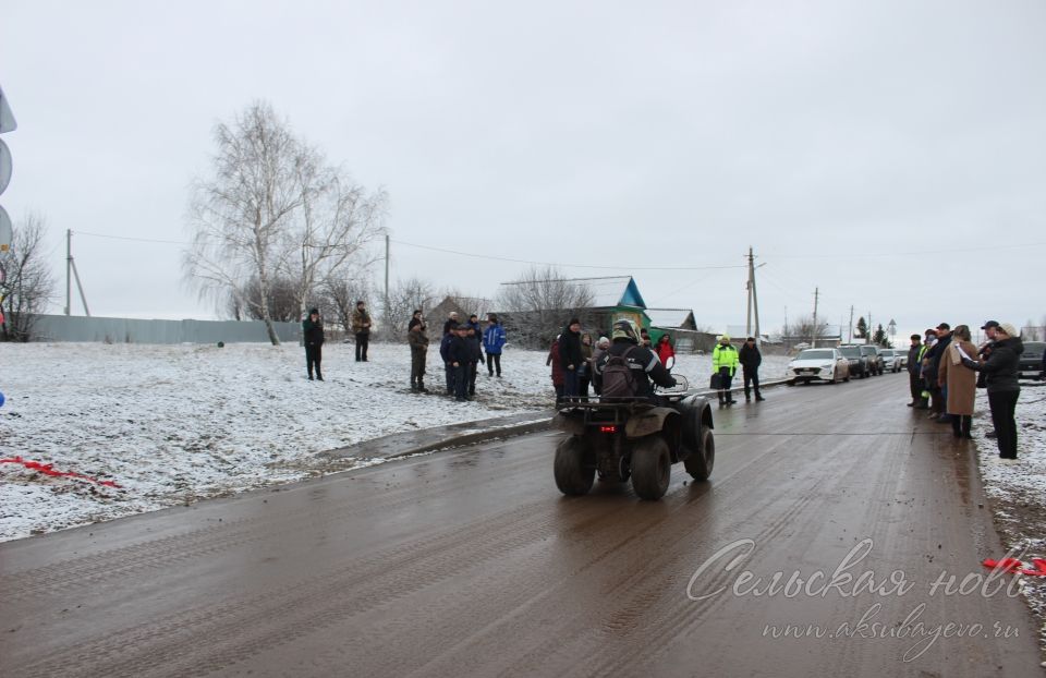 В Аксубаевском районе дорога на Новое Мокшино – открыта!