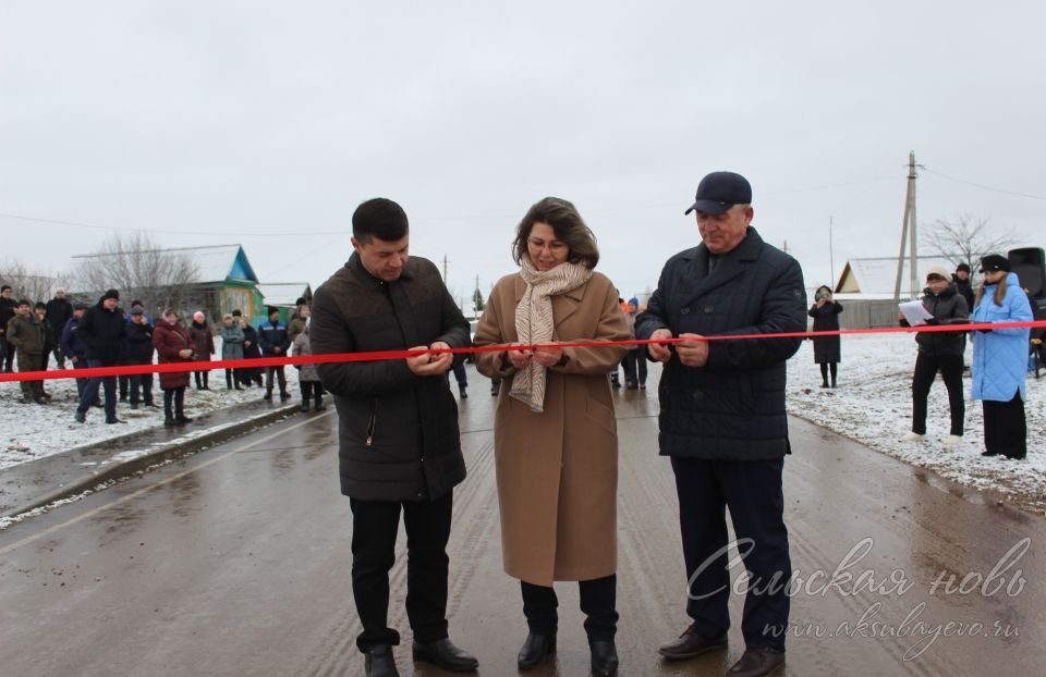 В Аксубаевском районе дорога на Новое Мокшино – открыта!