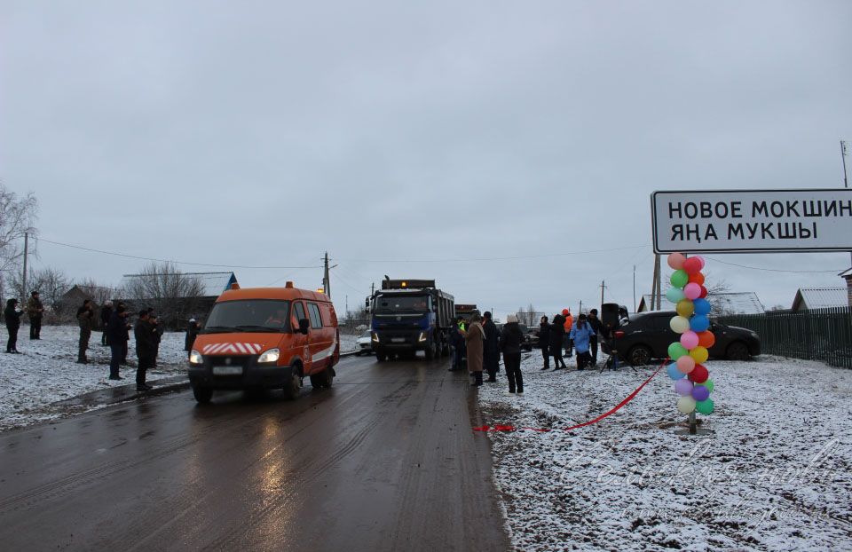 В Аксубаевском районе дорога на Новое Мокшино – открыта!