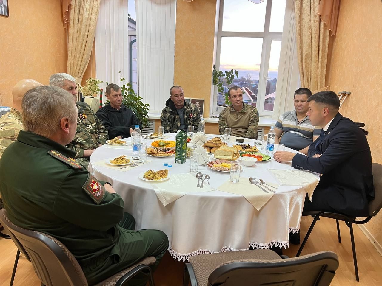 Якташларыбыз – СВО геройлары белән очрашу узды