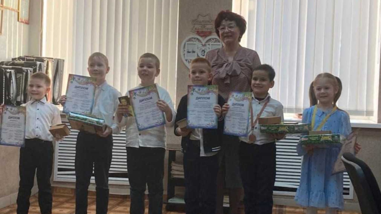 В Аксубаеве состязались самые юные баянисты